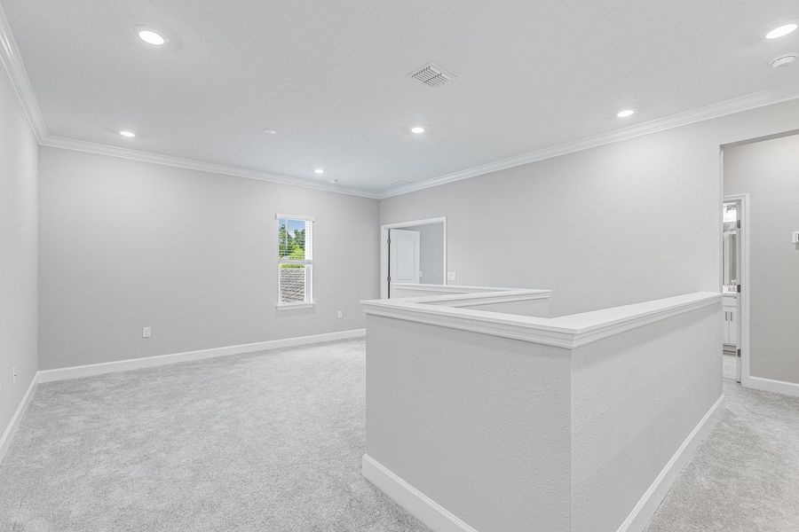 Spacious, unfurnished interior of a new home in Osprey Cove, St. Marys (Image 29). Spacious, unfurnished interior of a new home in Osprey Cove, St. Marys (Image 29).