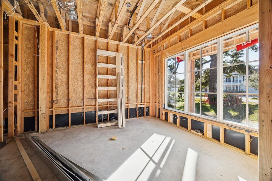 STUDY - Study located at the front of the home. **Current construction as of 12/31/2025**