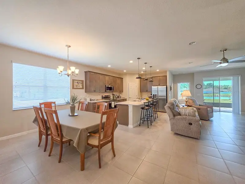 Furnished interior view inside a new home in Matanzas Cove, Palm Coast (Image 10).