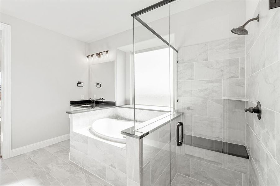 Furnished interior view inside a new home in Crystal Lake Estates, Red Oak (Image 11).