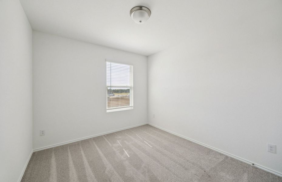 Representative unfurnished interior of a home built from the Kisko by Centex in Mobberly Farms, Pilot Point (Image 12).