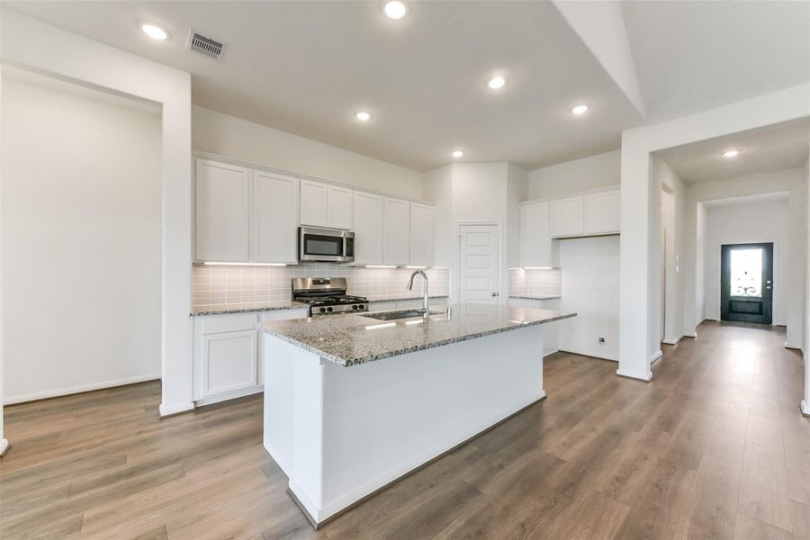 Furnished interior view inside a new home in River Ranch Meadows, Dayton (Image 7).