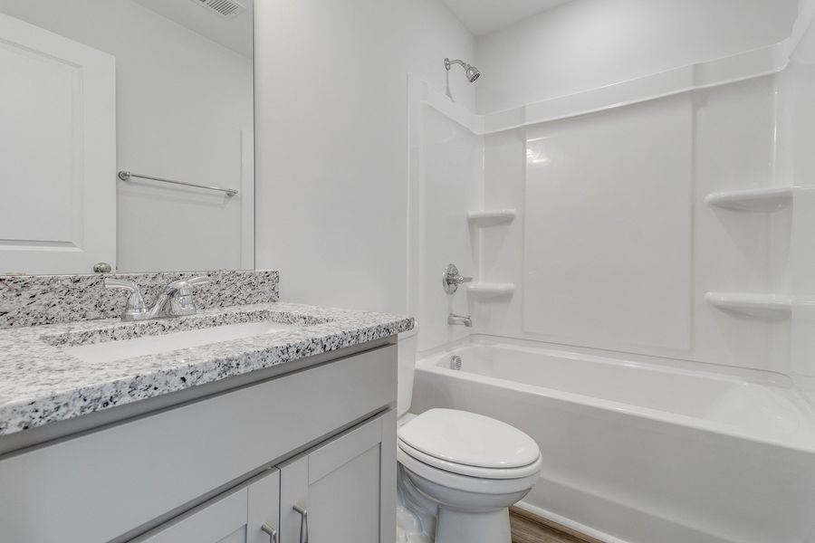 Furnished interior view inside a new home in Astoria, Columbia (Image 12).