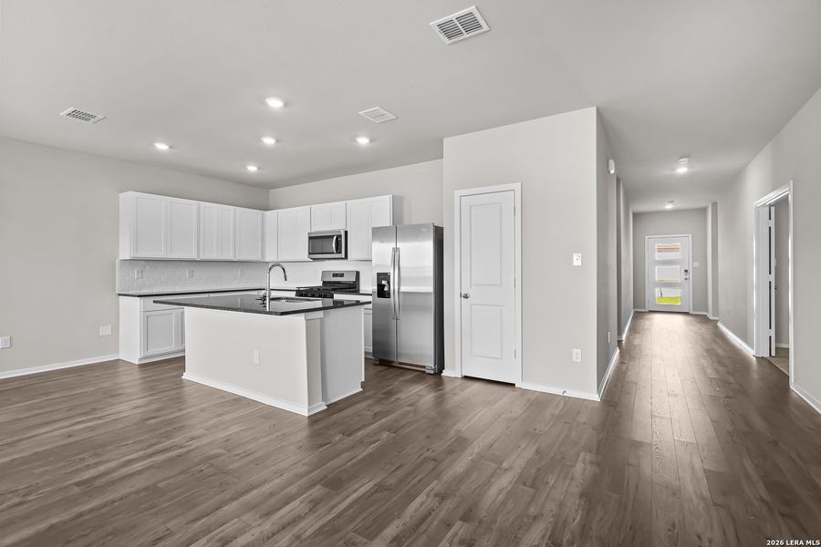 Furnished interior view inside a new home in Summerlin, San Antonio (Image 9).