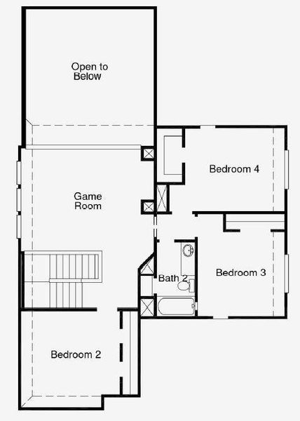 2D floor plan layout of this home in , New Caney, TX (Image 3). 2D floor plan layout of this home in , New Caney, TX (Image 3).