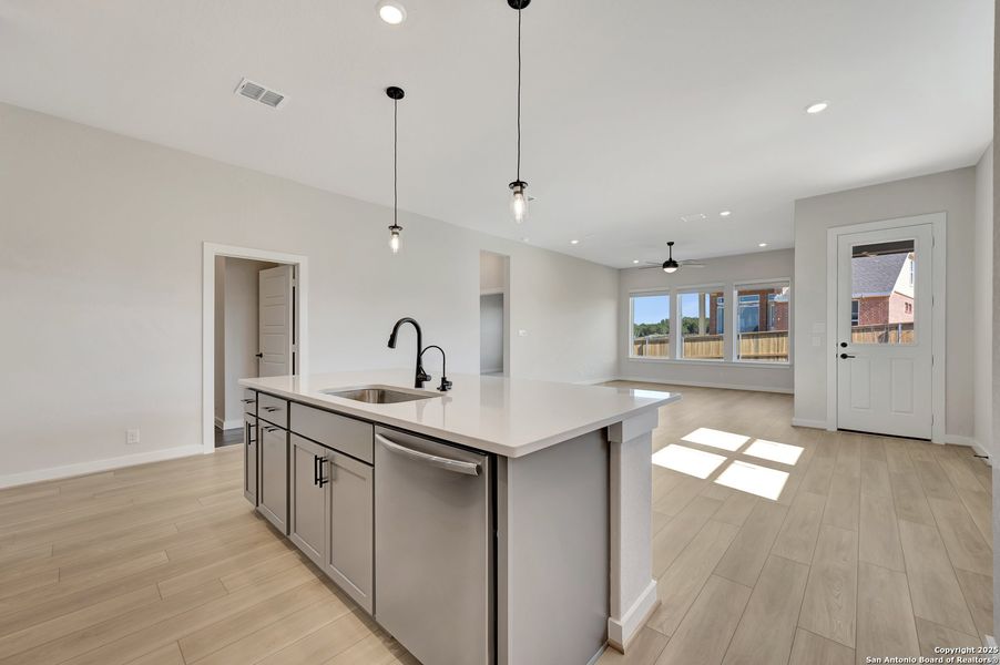 Furnished interior view inside a new home in Mayfair - Select Classic Series, New Braunfels (Image 6).