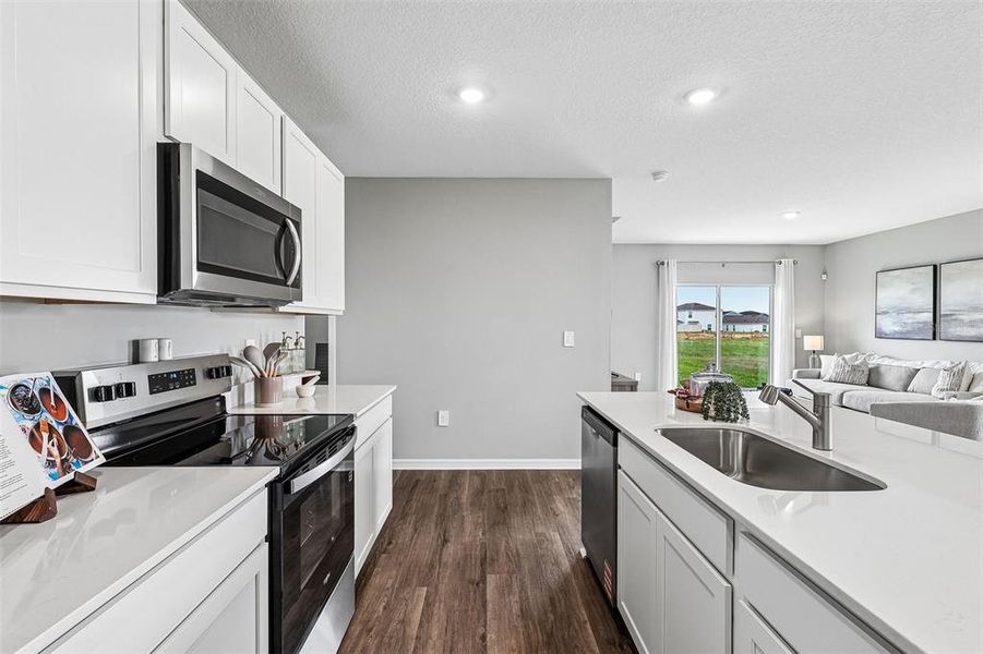 Furnished interior view inside a new home in , Haines City (Image 11).