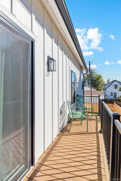 Exterior details and patio area of a home in , Denver (Image 2). Exterior details and patio area of a home in , Denver (Image 2).