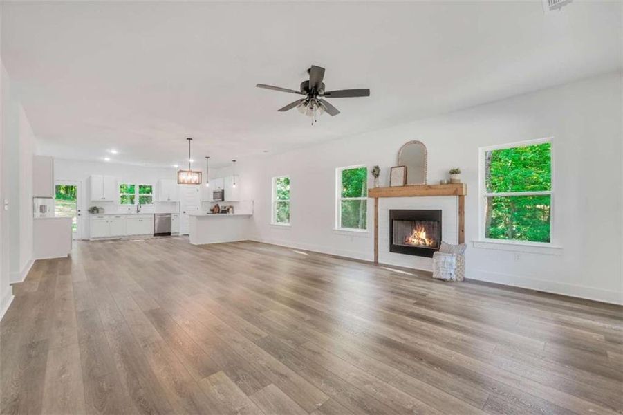 Spacious, unfurnished interior of a new home in , Covington (Image 17).
