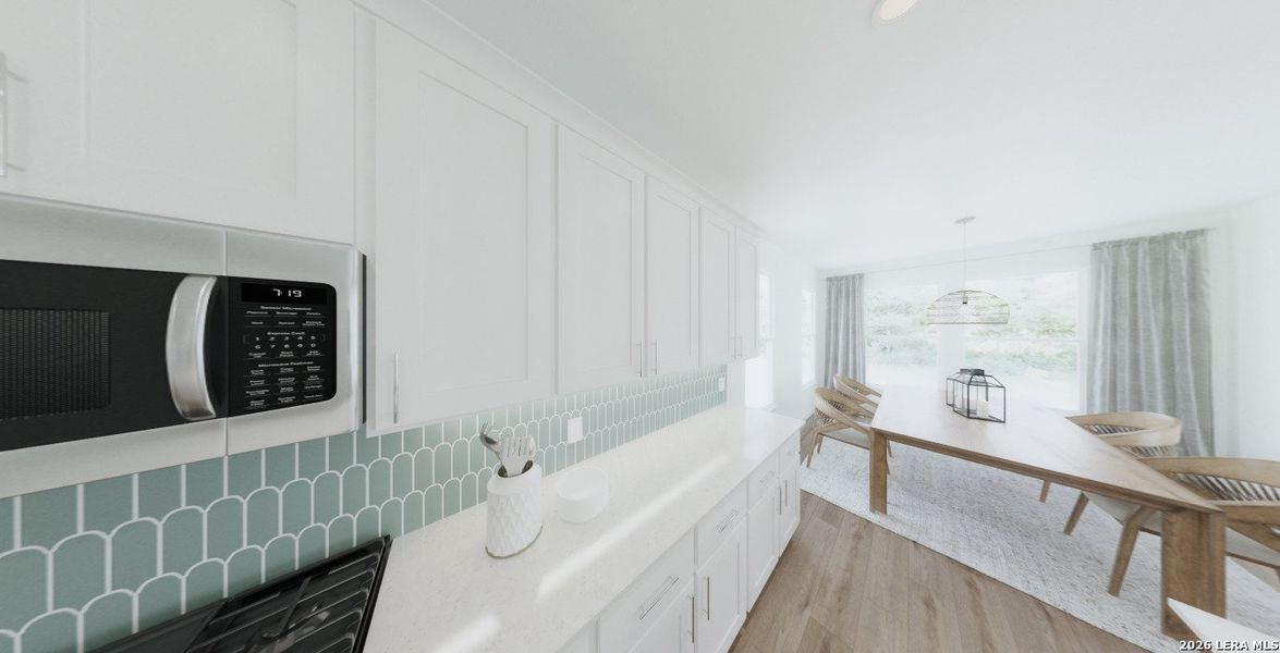 Furnished interior view inside a new home in Saddlebrook Ranch, Schertz (Image 3).