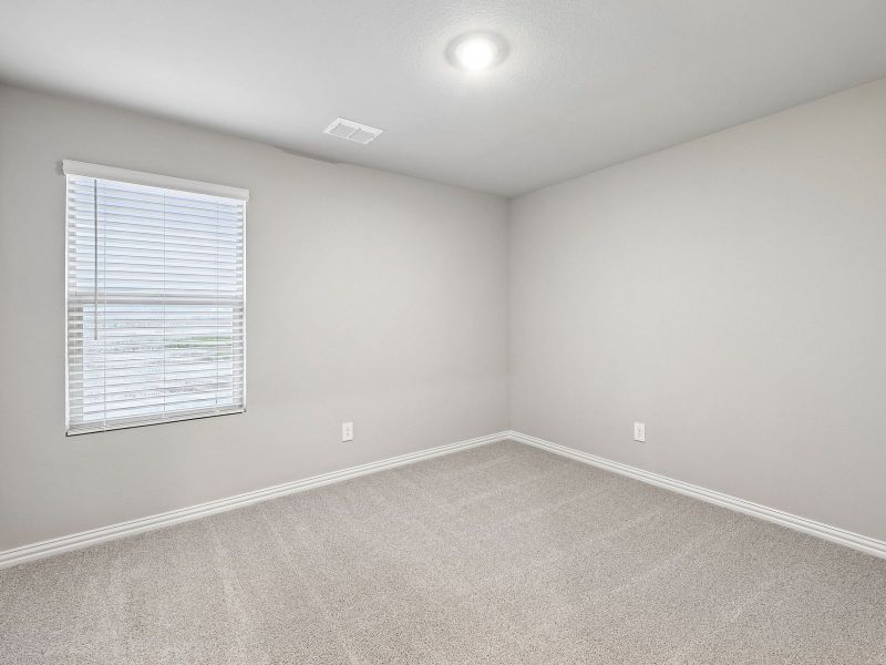 Spacious, unfurnished interior of a new home in Parks at Foster Crossing - Spring Series, Anna (Image 17). Spacious, unfurnished interior of a new home in Parks at Foster Crossing - Spring Series, Anna (Image 17).