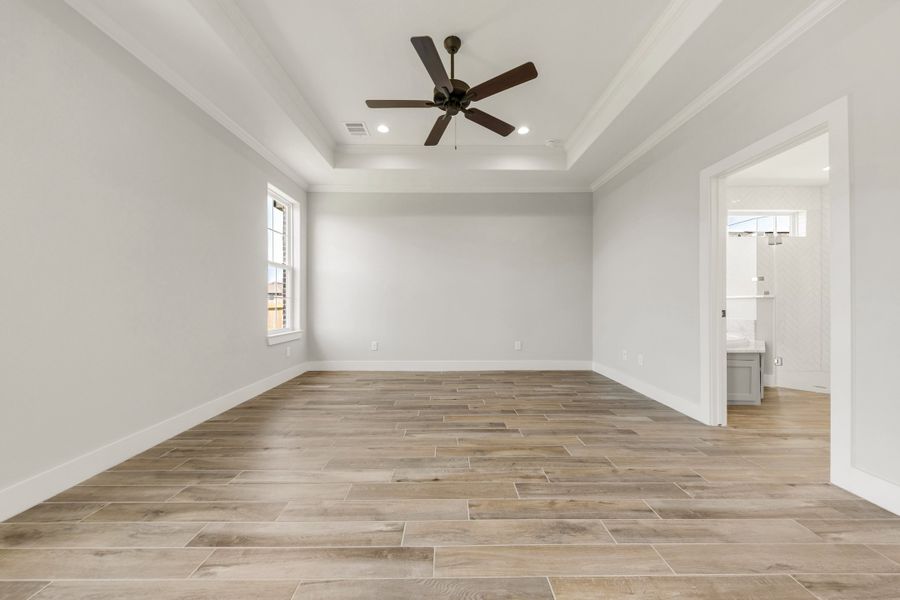 Representative unfurnished interior of a home built from the The Maggie by Reece Homes in Harvest Meadows, Bryan (Image 23).