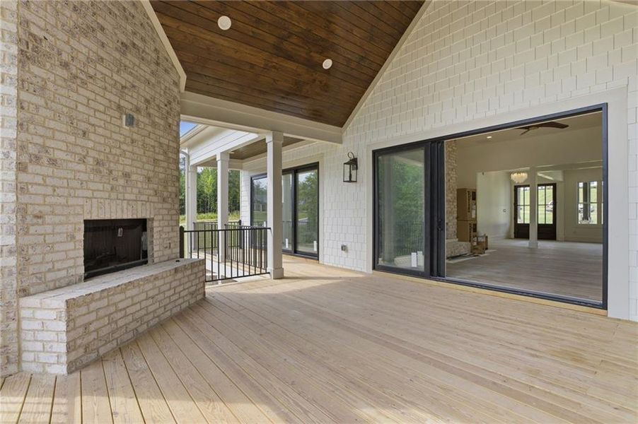Exterior details and patio area of a home in , Newnan (Image 25).
