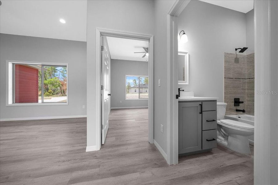 Furnished interior view inside a new home in , Ocala (Image 13).