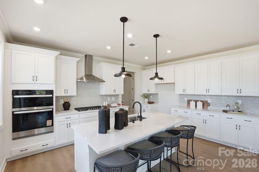 Furnished interior view inside a new home in Blair Place, Monroe (Image 19).