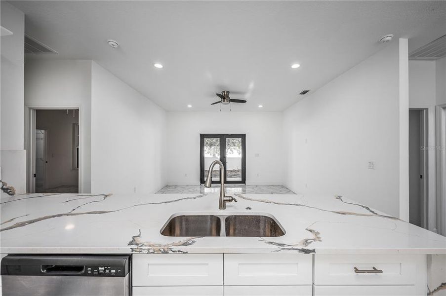 Close-up of interior finishes inside a home in , Tampa (Image 10).