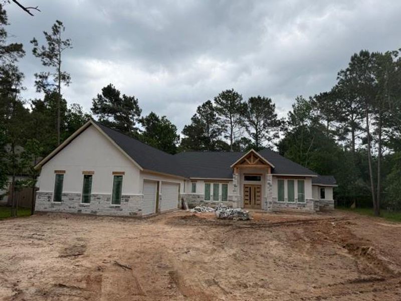 In-progress construction of a new home in , Magnolia, TX (Image 12).