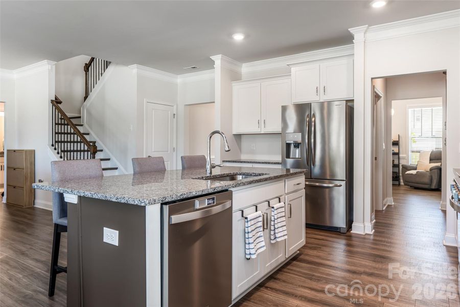 Furnished interior view inside a new home in Cantrell Hills, Hendersonville (Image 34). Furnished interior view inside a new home in Cantrell Hills, Hendersonville (Image 34).