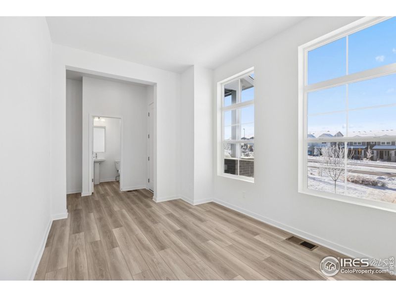 Spacious, unfurnished interior of a new home in Kinston Cottage, Loveland (Image 24). Spacious, unfurnished interior of a new home in Kinston Cottage, Loveland (Image 24).