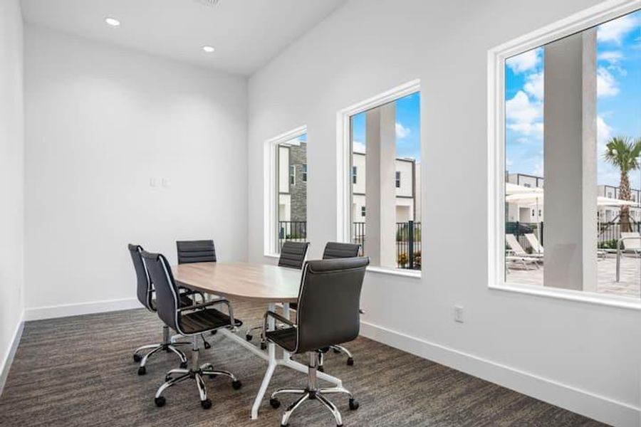 Furnished interior view inside a new home in , Davenport (Image 35).