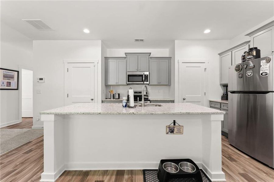 Furnished interior view inside a new home in Ellington Farms, Statham (Image 27).