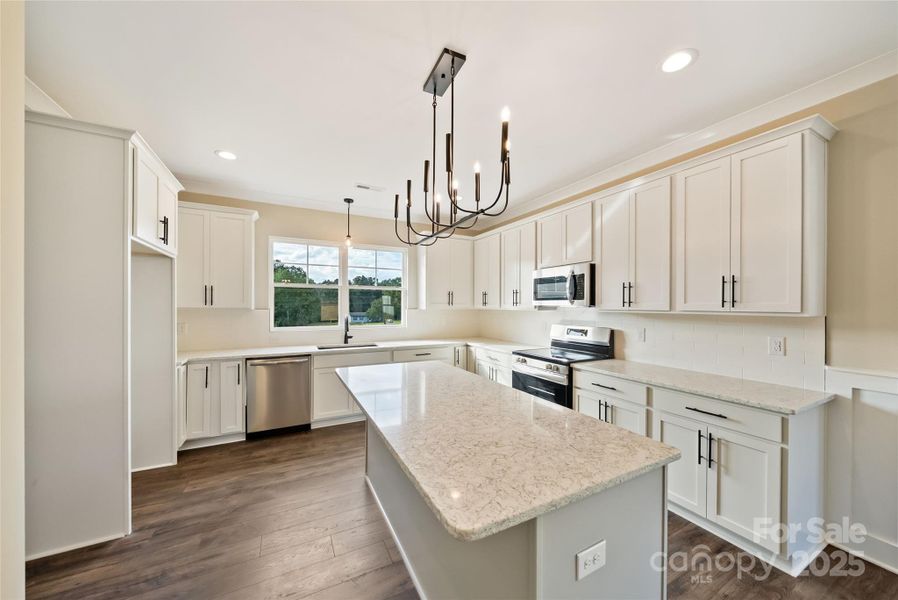 Furnished interior view inside a new home in , Monroe (Image 5).