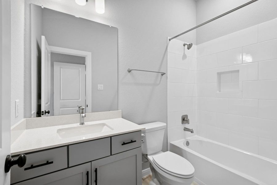 Furnished interior view inside a new home in Escondido 50' Homesites, Magnolia (Image 7). Furnished interior view inside a new home in Escondido 50' Homesites, Magnolia (Image 7).