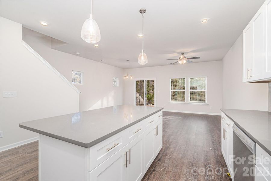 Furnished interior view inside a new home in , Charlotte (Image 8).