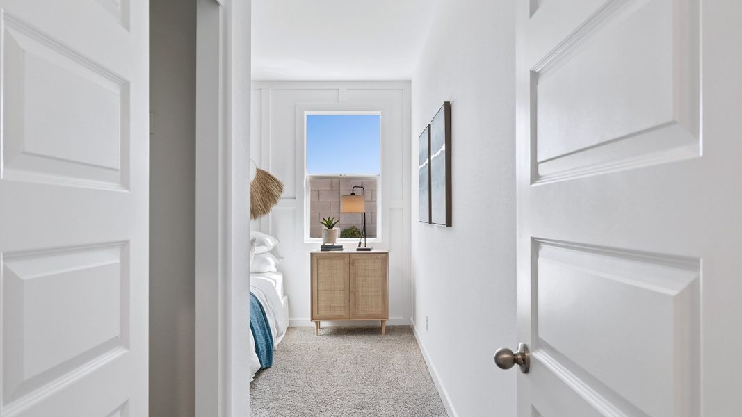 Furnished interior view inside a new home in Magma Ranch Vistas, Florence (Image 28).