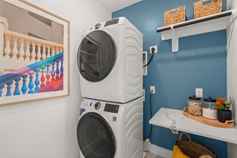 Furnished interior view inside a new home in Elyson, Katy (Image 16).