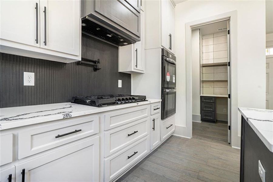 Furnished interior view inside a new home in , Oxford (Image 18).