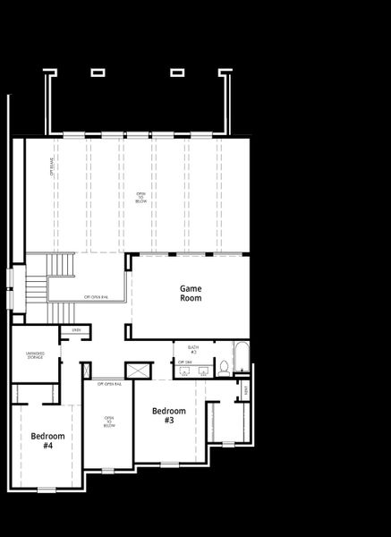 Upstairs Floor Plan Upstairs Floor Plan