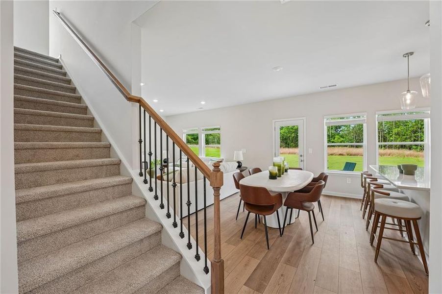 Furnished interior view inside a new home in Manning Mill, Adairsville (Image 18).