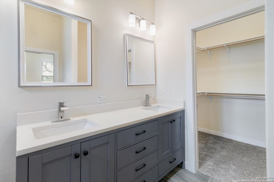 Furnished interior view inside a new home in , San Antonio (Image 6).
