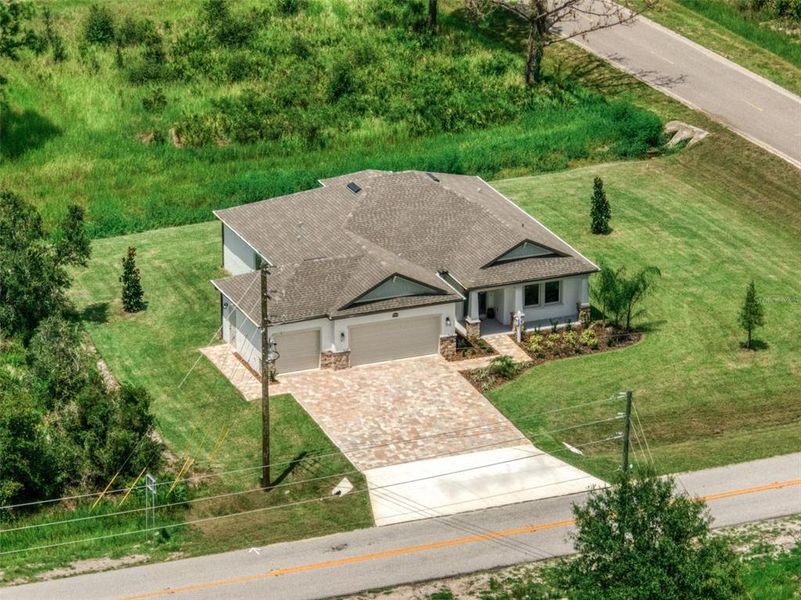 Front exterior of a new home in , Sebring, FL, highlighting curb appeal (Image 28).