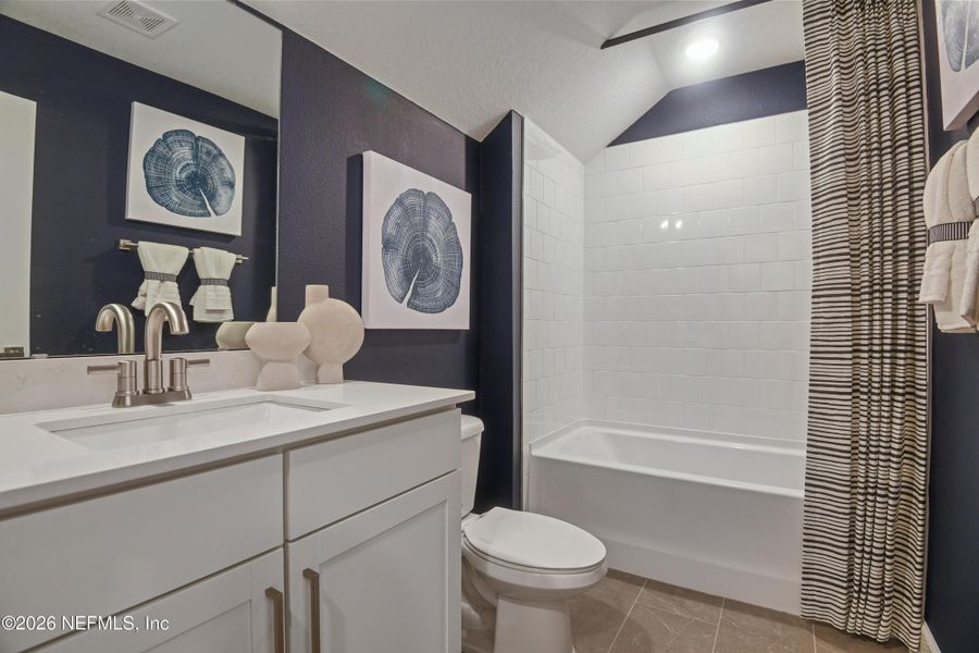 Furnished interior view inside a new home in , St. Augustine (Image 9).