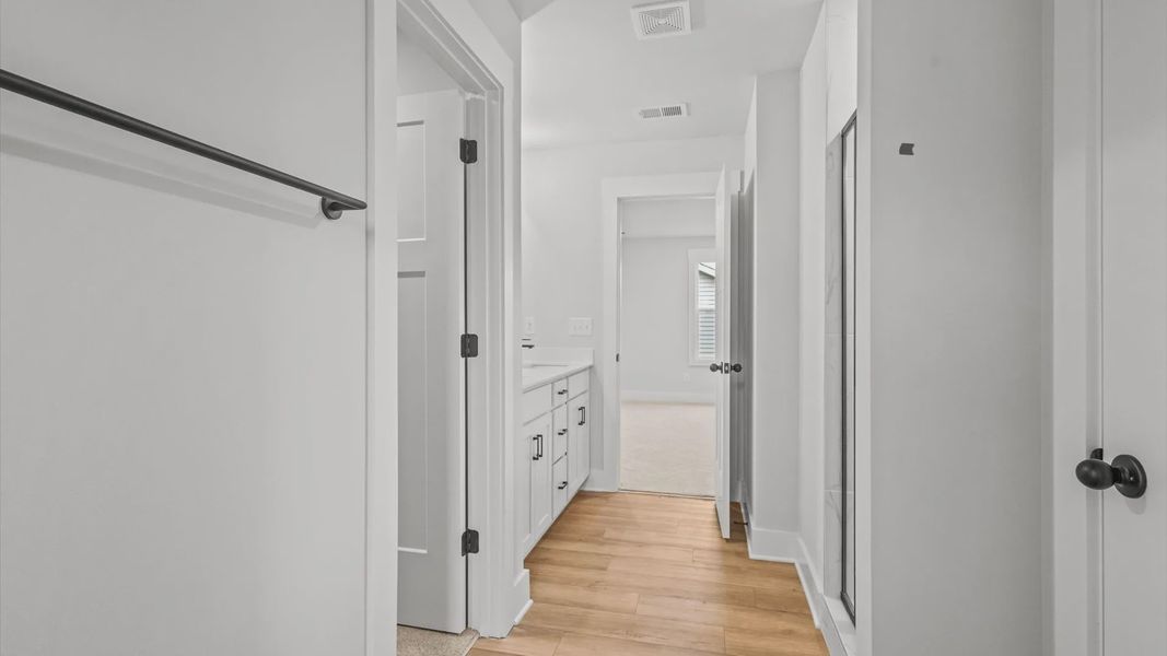 Representative furnished interior of a home built from the Neroli by DRB Homes in Pleasant Falls, Moore (Image 17).