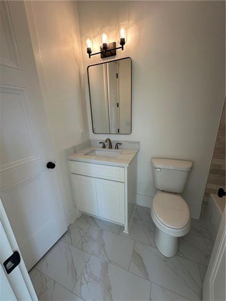 Furnished interior view inside a new home in , Monroe (Image 6).