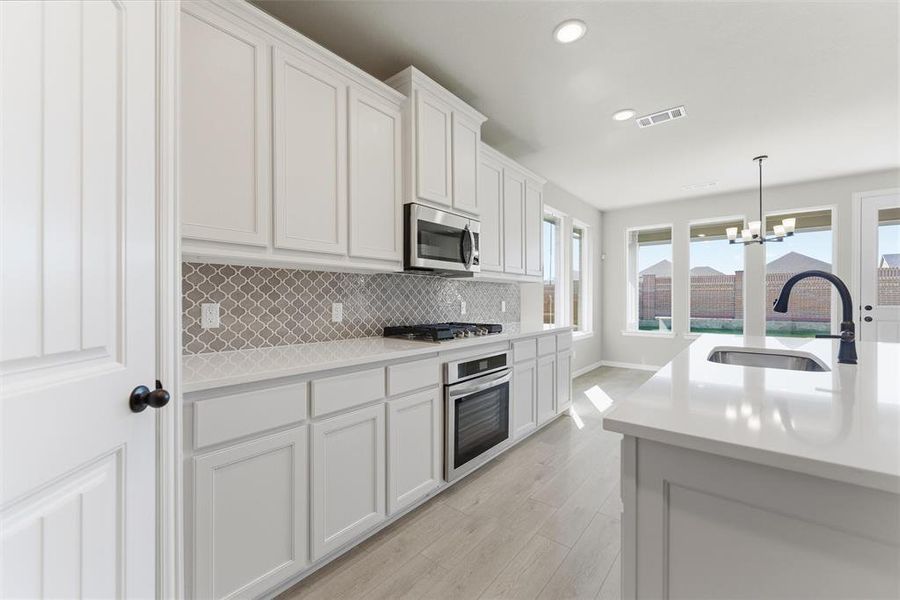 Furnished interior view inside a new home in Northstar, Haslet (Image 13).
