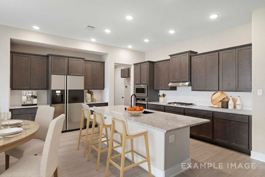 Representative furnished interior of a home built from the The Elizabeth by Davidson Homes LLC in Lago Mar, Texas City (Image 5).