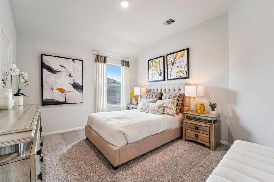 Tejas Village Model Home - Mansfield - Secondary Bedroom Tejas Village Model Home - Mansfield - Secondary Bedroom