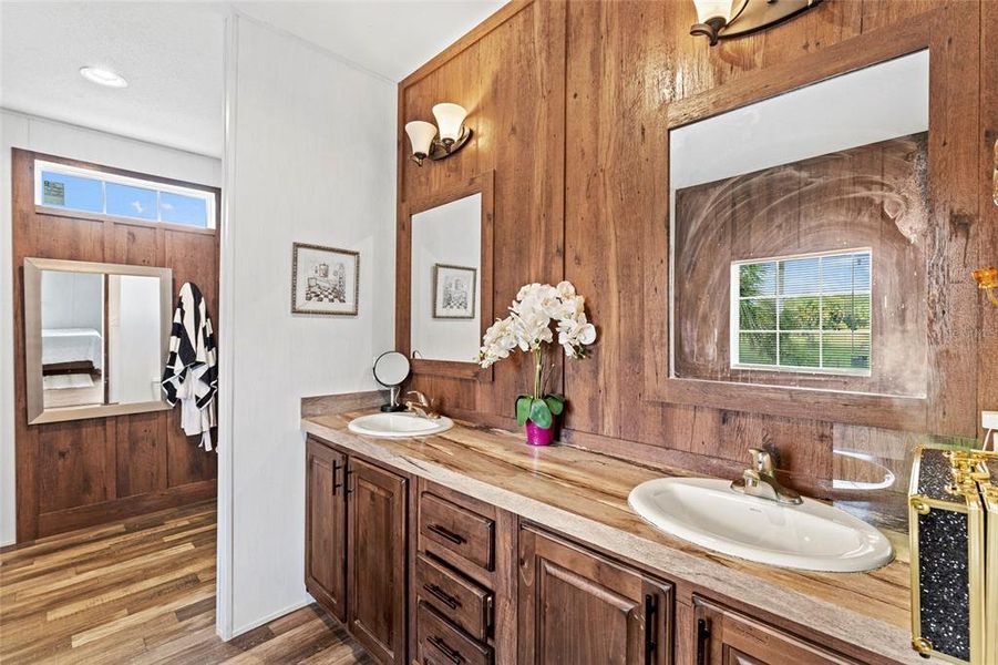 Furnished interior view inside a new home in , Okeechobee (Image 7).