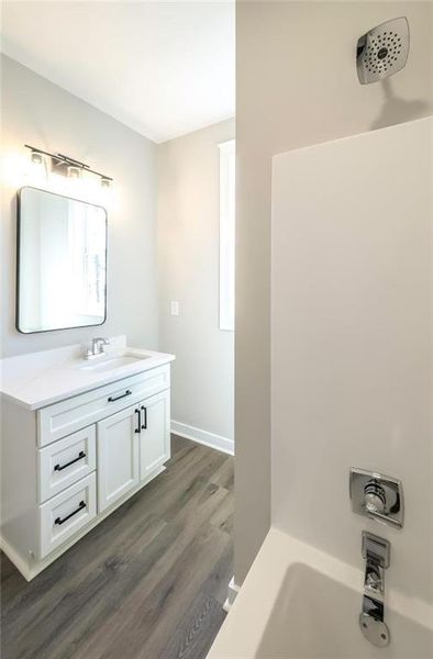 Furnished interior view inside a new home in , Bowdon (Image 12).