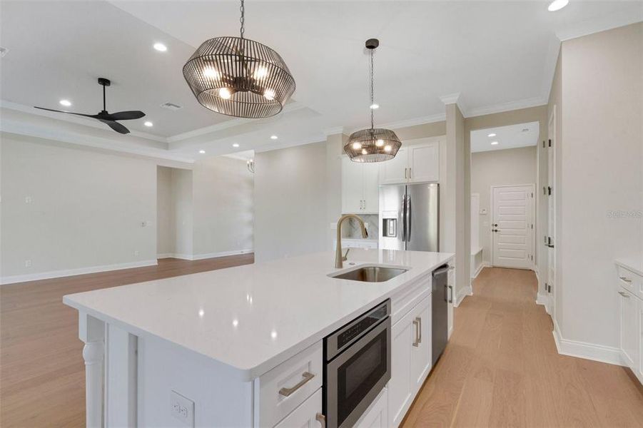 Furnished interior view inside a new home in , Lakeland (Image 8).