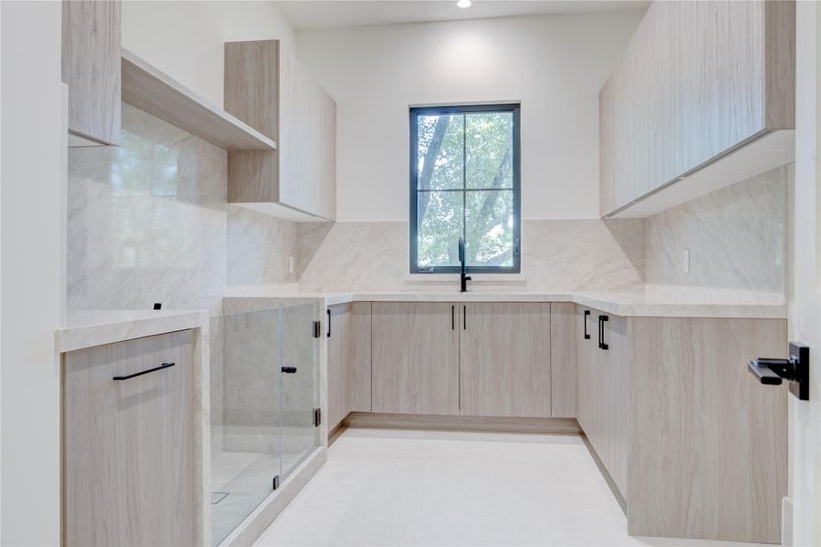 Furnished interior view inside a new home in , Houston (Image 27).