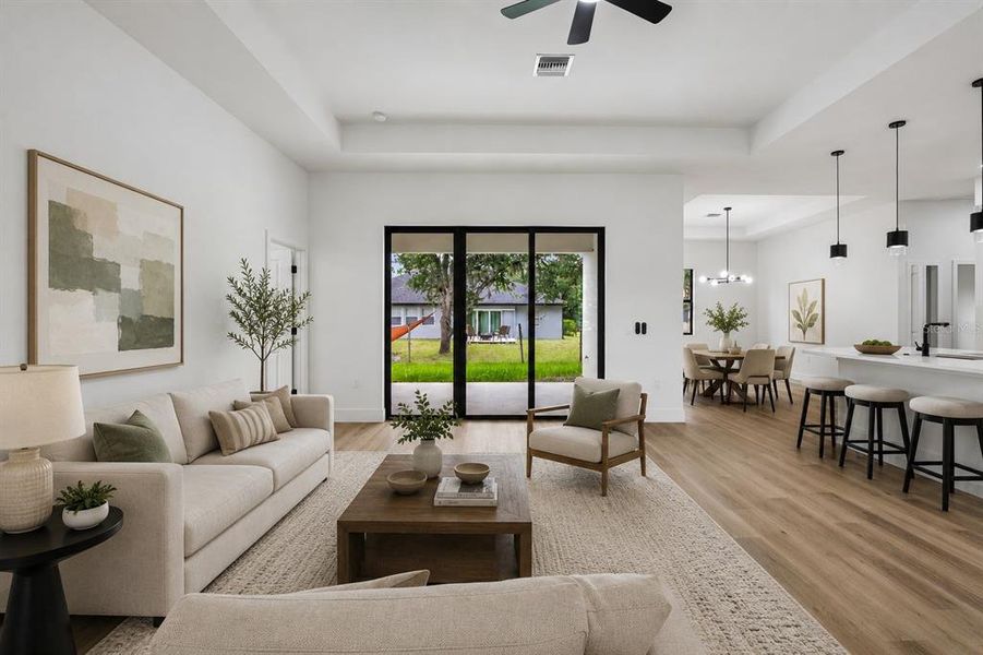 Furnished interior view inside a new home in , North Port (Image 14).