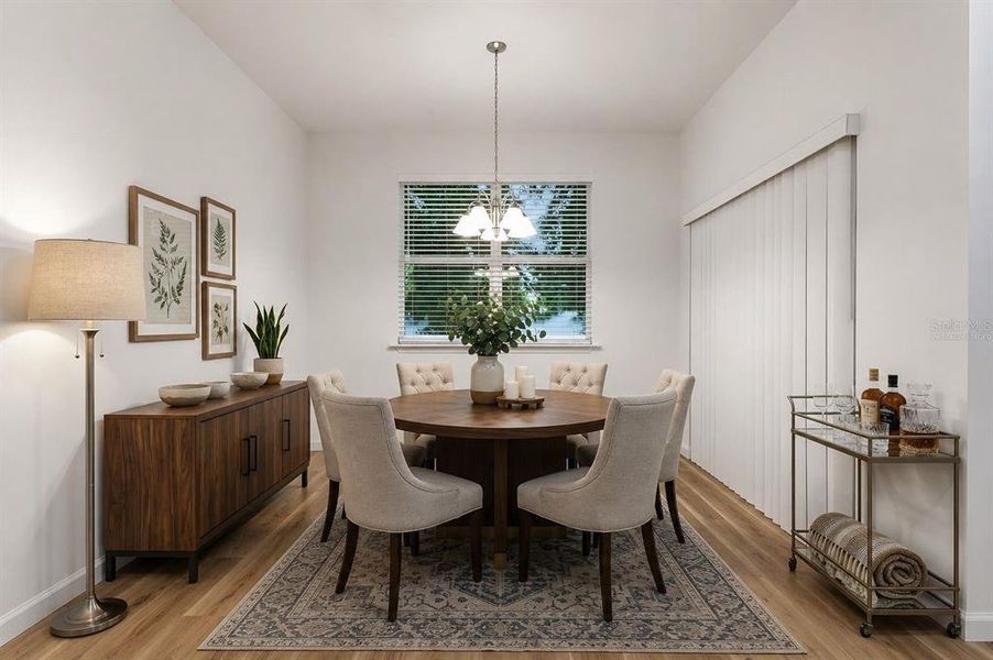 Furnished interior view inside a new home in , Altamonte Springs (Image 15).