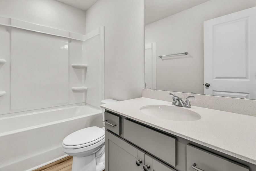 Furnished interior view inside a new home in Central Creek, Goose Creek (Image 21). Furnished interior view inside a new home in Central Creek, Goose Creek (Image 21).