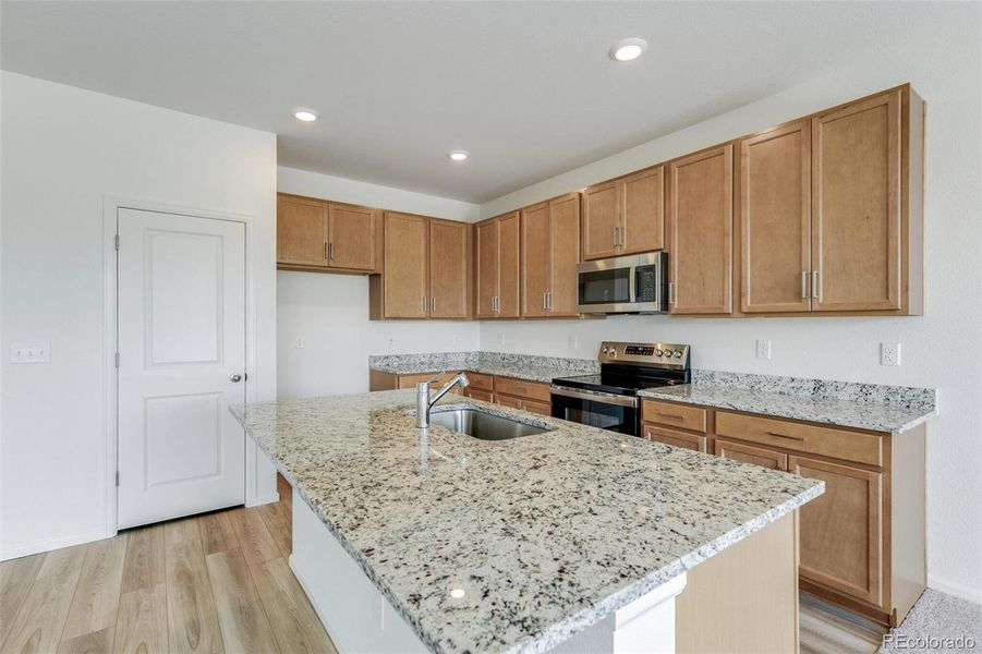 Furnished interior view inside a new home in Terrain Oak Valley, Castle Rock (Image 5).