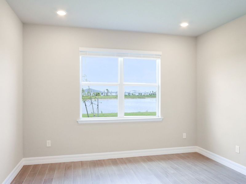 Great room in the Dove floorplan at 44331 Frontier Dr